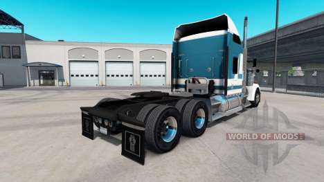 La peau Carlyle sur le camion Kenworth W900 pour American Truck Simulator