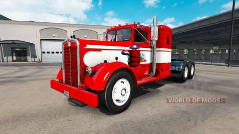 Haut Gavins Anmeldung Zugmaschine Kenworth 521 für American Truck Simulator