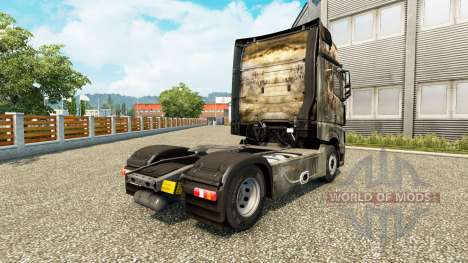 La peau Croisade pour tracteur Mercedes-Benz pour Euro Truck Simulator 2