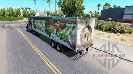 Eine Sammlung von 3D-skins, die auf dem Anhänger für American Truck Simulator