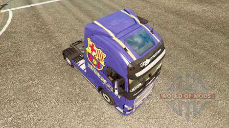 Barcelona-skin für den Volvo truck für Euro Truck Simulator 2