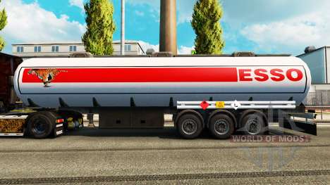 Skins auf die Brennstoff-semi-trailer für Euro Truck Simulator 2