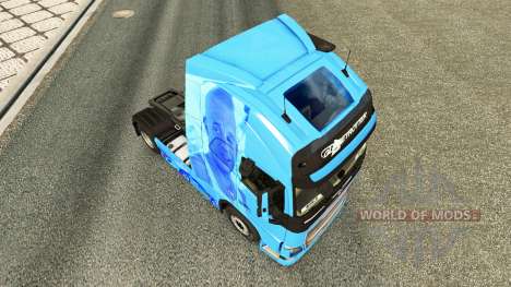 La peau de Paul Walker R. I. P. de Volvo trucks pour Euro Truck Simulator 2