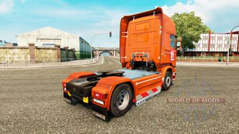 LUKOIL-skin für den Scania truck für Euro Truck Simulator 2