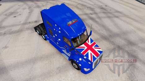 Skin Jnr-Snr Aussie on-tracteur Kenworth T680 pour American Truck Simulator