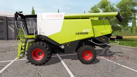 CLAAS Lexion 670 v0.9 pour Farming Simulator 2017