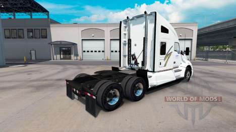 La peau Swift sur tracteur Kenworth T680 pour American Truck Simulator