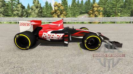La formule 1, voiture de course v2.0 pour BeamNG Drive