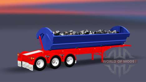 Dump trailer SmithCo für Euro Truck Simulator 2