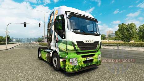 Haut Sword Art Online für LKW-Iveco für Euro Truck Simulator 2