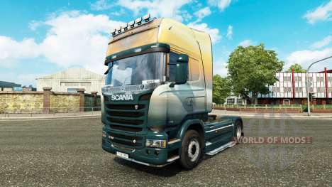 Haut Engel auf Sky Zugmaschine Scania für Euro Truck Simulator 2