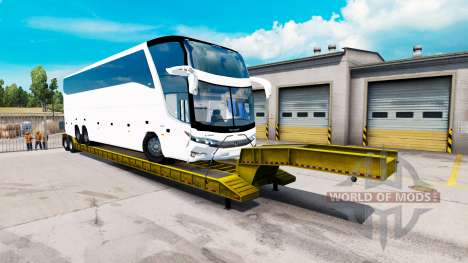 Bas de balayage avec la charge de bus pour American Truck Simulator