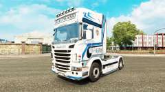 Hovotrans de la peau pour le camion Scania pour Euro Truck Simulator 2
