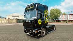 Borussia Dortmund skin für den Scania truck für Euro Truck Simulator 2