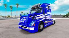 La peau de Première Classe sur les camions Volvo VNL 670 pour American Truck Simulator