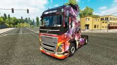 Princess Dragon skin für den Volvo truck für Euro Truck Simulator 2