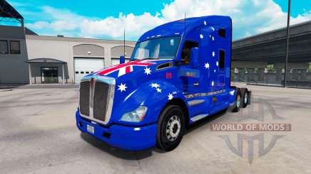 Skin Jnr-Snr Aussie on tractor Kenworth T680 für American Truck Simulator