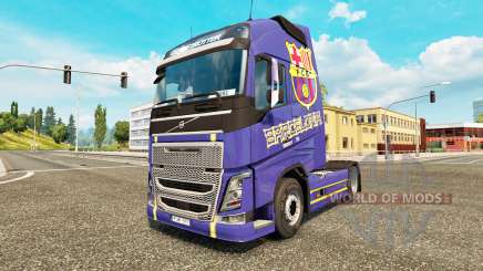 Barcelona-skin für den Volvo truck für Euro Truck Simulator 2