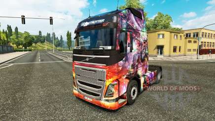 Princess Dragon skin für den Volvo truck für Euro Truck Simulator 2