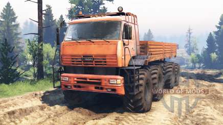 KamAZ-6560 8x8 Nord-v2.0 pour Spin Tires