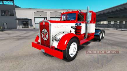 La peau sur le camion Texaco Kenworth 521 pour American Truck Simulator