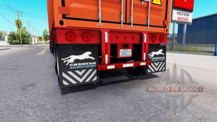 Aktualisiert Schlamm klappen der semi-Trailer für American Truck Simulator