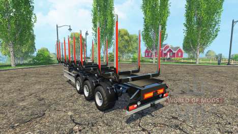 Das Holz Fliegl semi trailer v1.5 für Farming Simulator 2015