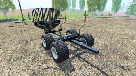 Timber trailer-v0.9.1 für Farming Simulator 2015