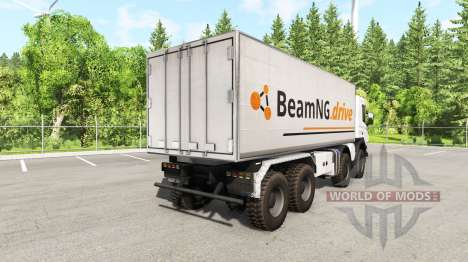 Scania 8x8 heavy utility truck v2.0 pour BeamNG Drive