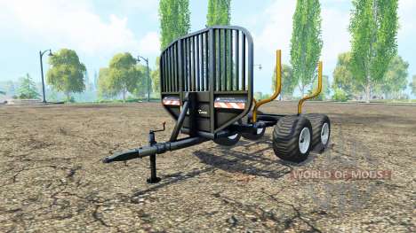 Bois de la remorque v0.9.1 pour Farming Simulator 2015