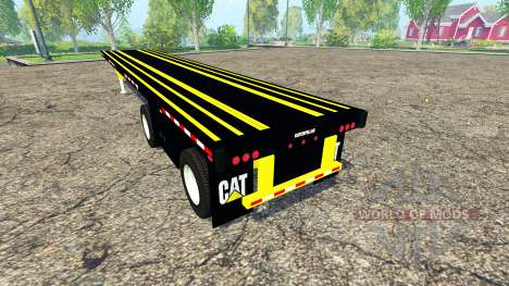 Caterpillar Trailer für Farming Simulator 2015
