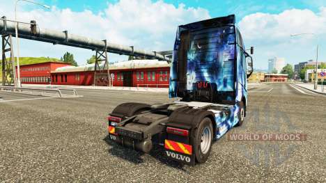 Haut Raum der Natur auf einem Volvo truck für Euro Truck Simulator 2