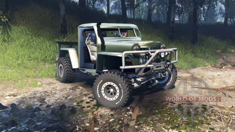 Willys Pickup Crawler 1960 v1.7.5 pour Spin Tires