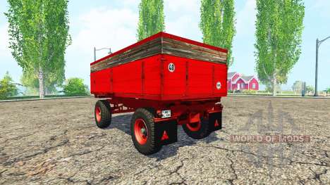 La remorque d'un camion v1.2 pour Farming Simulator 2015