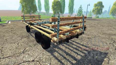 La plate-forme de la remorque pour Farming Simulator 2015