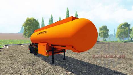 Carburant semi-trailer v2.0 pour Farming Simulator 2015