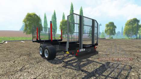 Holz-Anhänger BRANTNER für Farming Simulator 2015