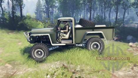 Willys Pickup Crawler 1960 v1.8.5 pour Spin Tires