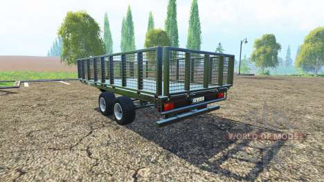 Flatbed trailer Fliegl für Farming Simulator 2015