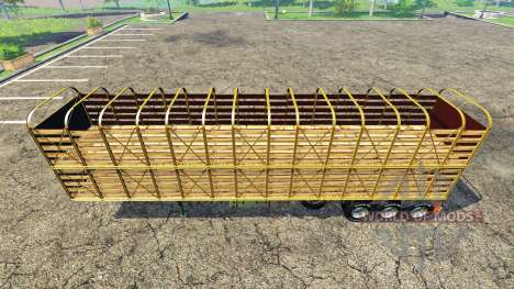 Auflieger-Rinder-carrier-USA v1.0 für Farming Simulator 2015