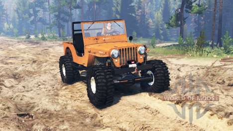 Jeep Willys M38 CJ2A crawler für Spin Tires