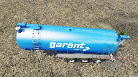 Kotte Garant TSA 30000 water and milk pour Farming Simulator 2015