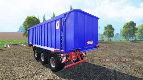 Kroger TAW 30 multifruit blue pour Farming Simulator 2015