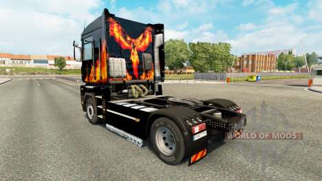 Le Phoenix de la peau pour Renault Magnum tracte pour Euro Truck Simulator 2