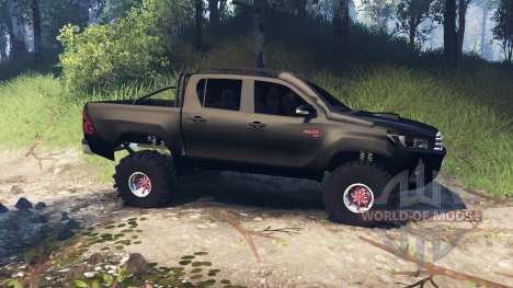 Toyota Hilux Double Cab 2016 v3.0 pour Spin Tires
