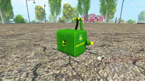 Le contrepoids John Deere v1.2 pour Farming Simulator 2015