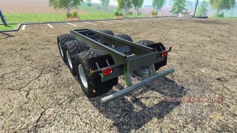 Krampe châssis remorque pour Farming Simulator 2015