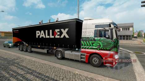 Peaux pour la circulation des camions v2.2 pour Euro Truck Simulator 2