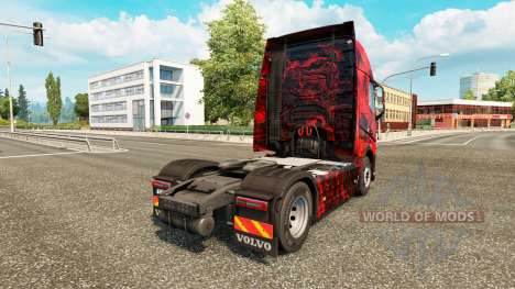 Démon Crâne de la peau pour Volvo camion pour Euro Truck Simulator 2