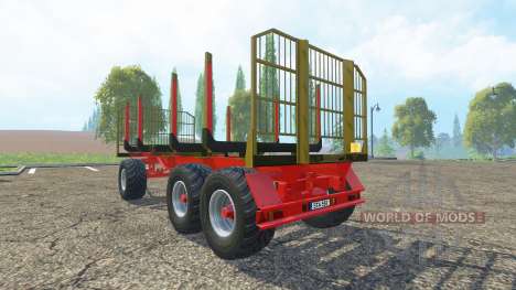 Fliegl timber trailer v2.4 für Farming Simulator 2015